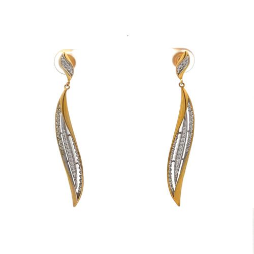Whimsical Diamond Earrings | Mustafa Jewellery Singapore