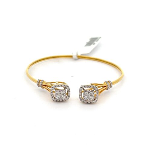 Sparkling Diamond Bangle | Mustafa Jewellery Singapore