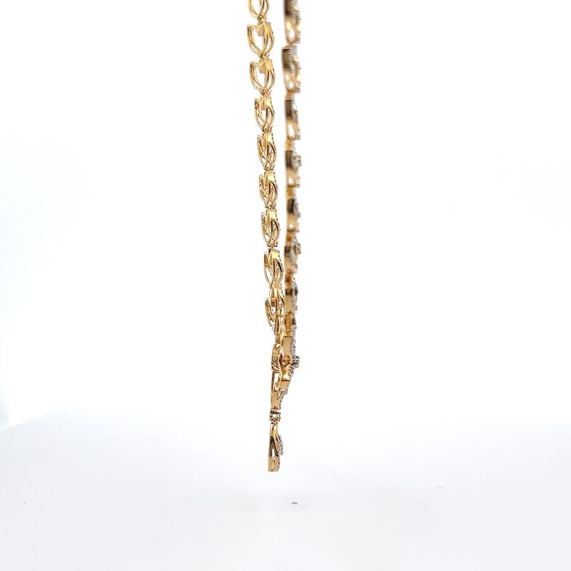 Unison Sparkle Diamond Necklace - Mustafa Jewellery
