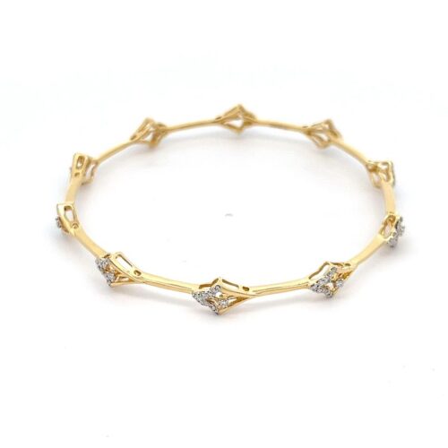 Exquisite Diamond Embrace Bracelet - Left