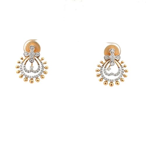 Heavenly Diamond Stud Earrings | Mustafa Jewellery Singapore