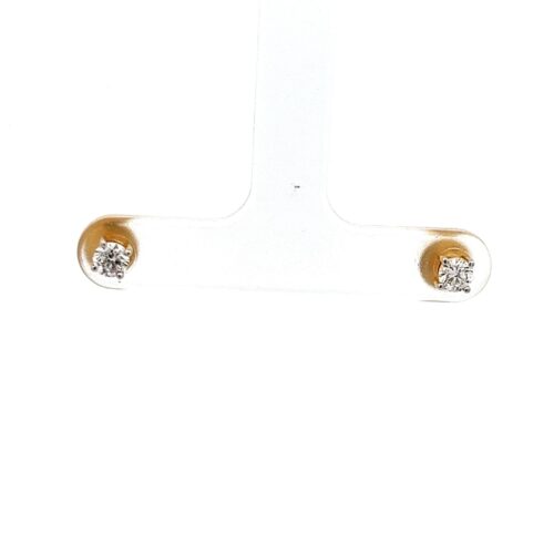 Royal Diamond Stud Earrings - Front