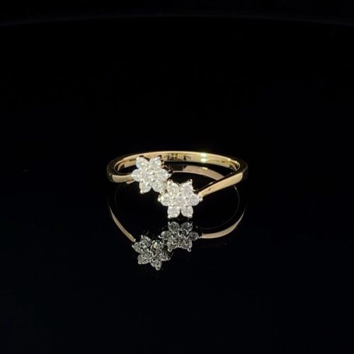 Celestial Halo Diamond Ring | Mustafa Jewellery Singapore