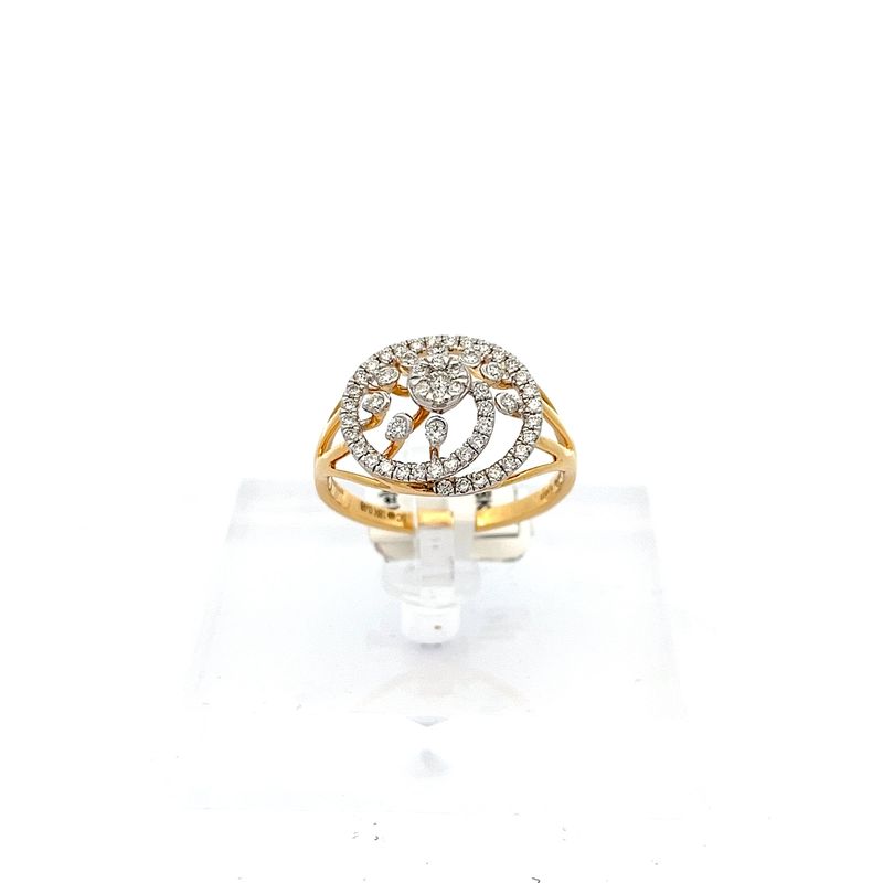 Twilight Diamond Wedding Ring | Mustafa Jewellery Singapore