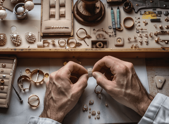 The Intricate Process of Crafting Gold Accessories