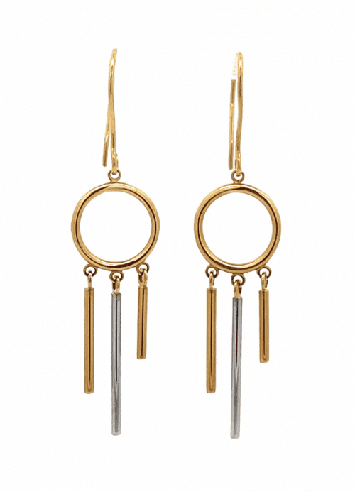 Elegance Dream Catcher Earrings | Mustafa Jewellery Singapore