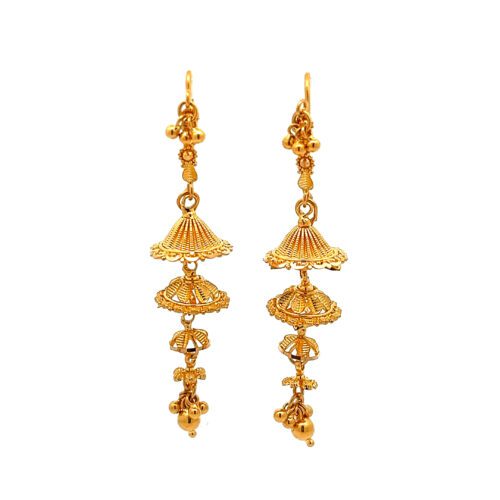 Legacy Cascade Earrings - Mustafa Jewellery Singapore