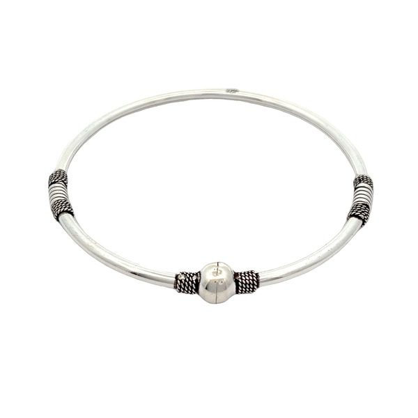 Celestial Silver Kada | Mustafa Jewellery Singapore