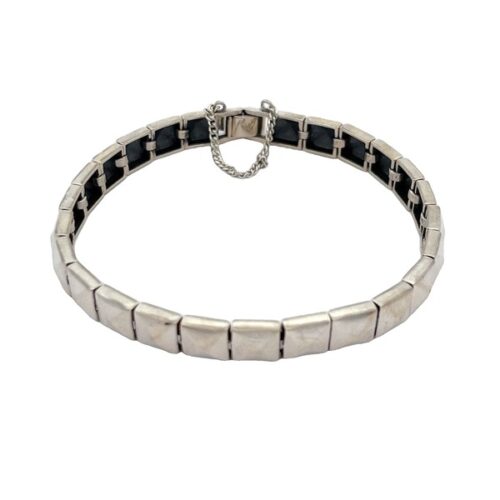 Moonlit Silver Bracelet | Mustafa Jewellery Singapore