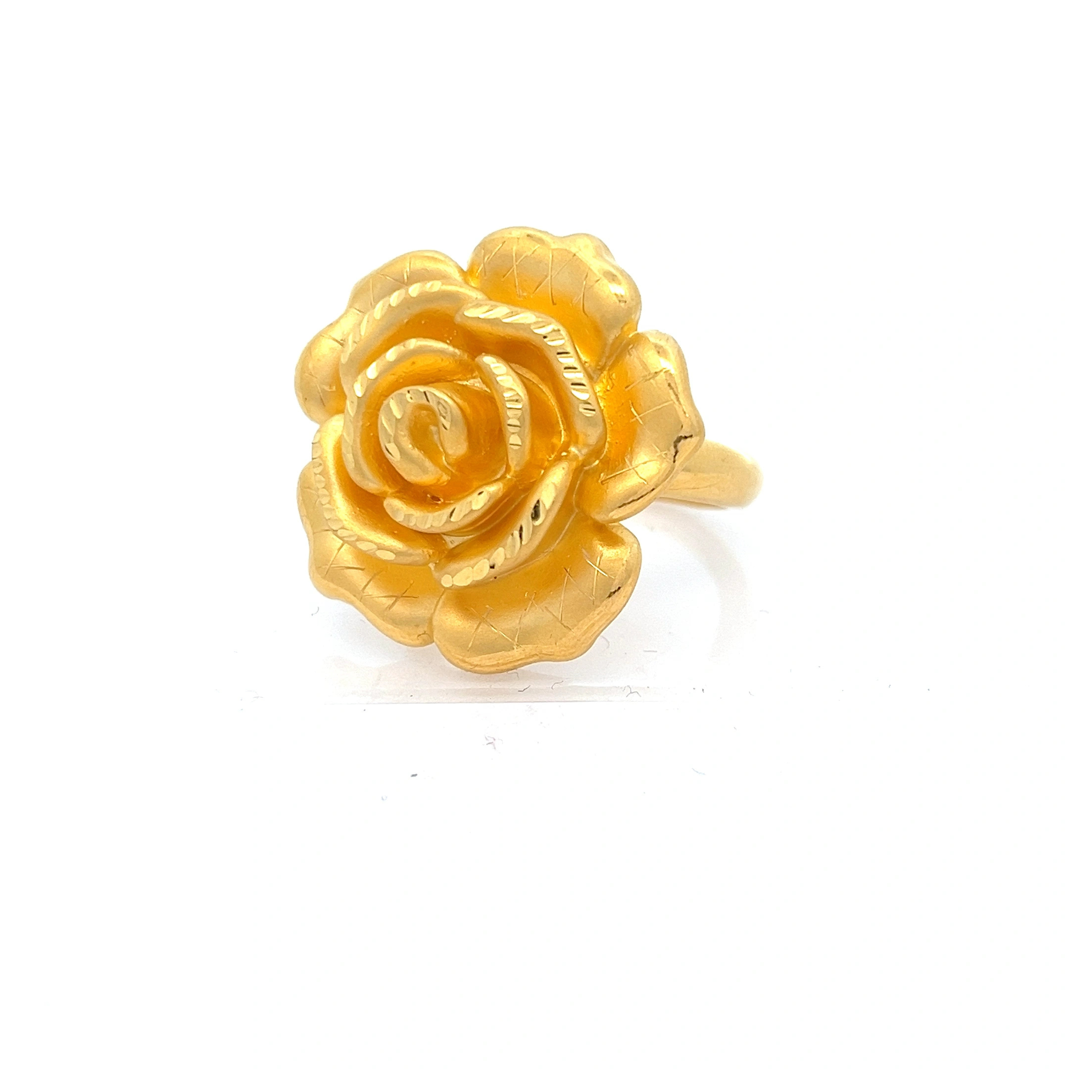 Exquisite Rose Ring | Mustafa Jewellery Singapore