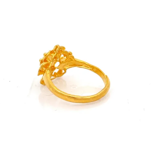 Golden Blossom Ring - Left