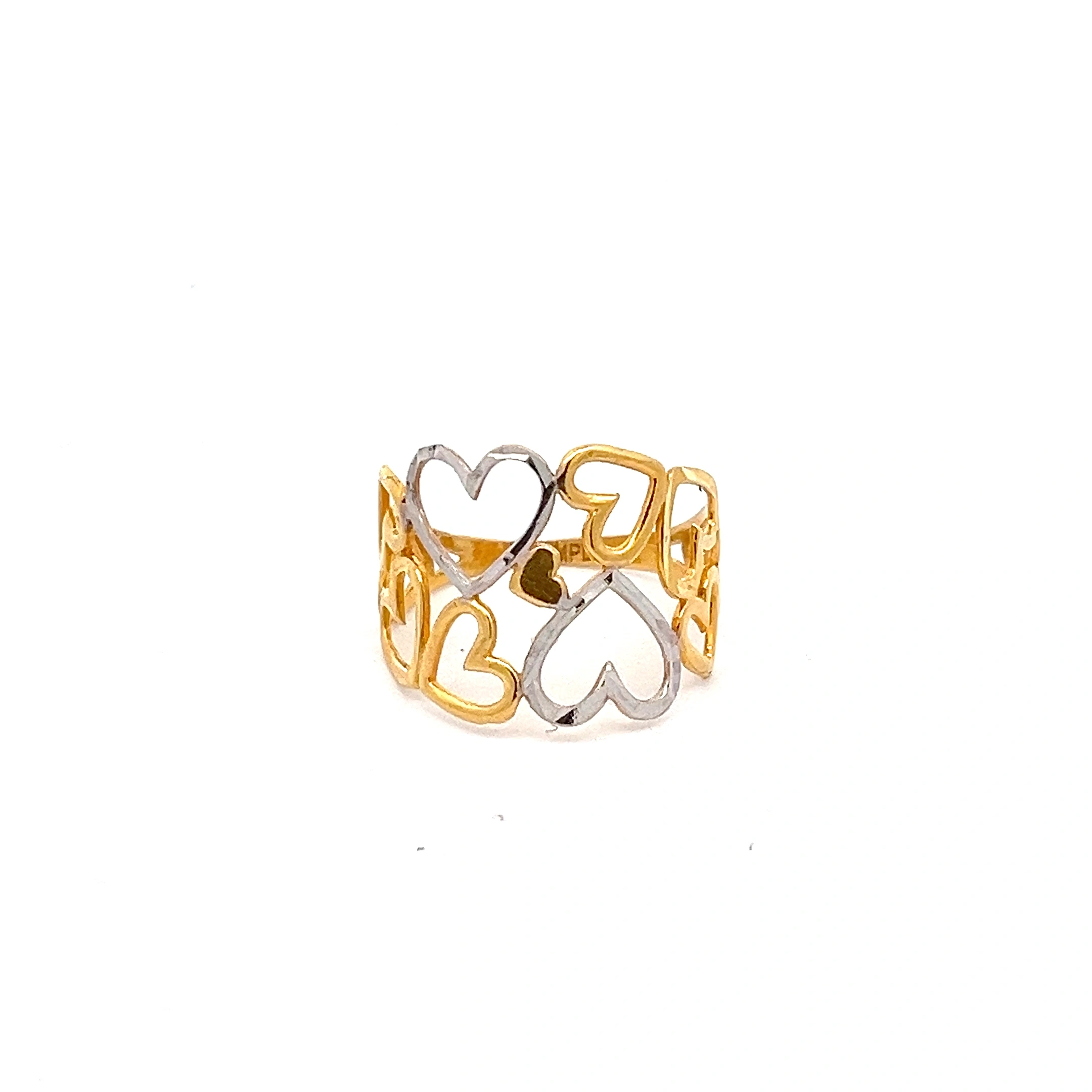 Heart's Embrace Ring | Mustafa Jewellery Singapore