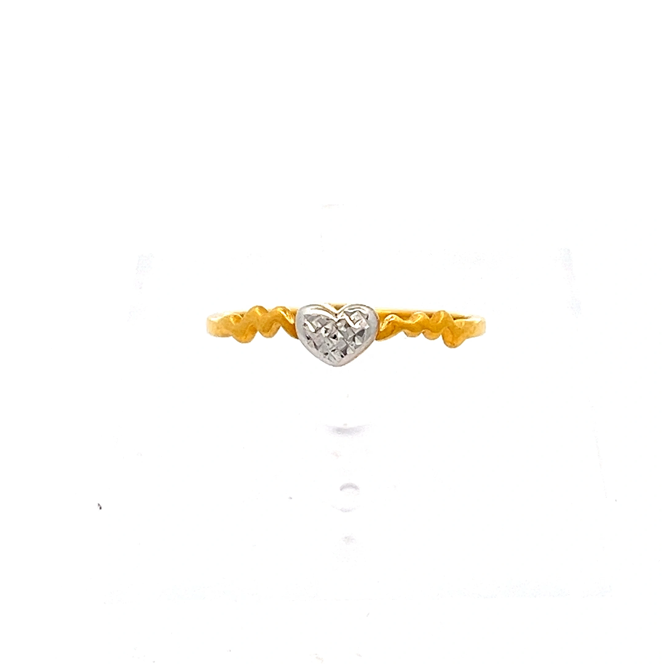 Heart's Promise Ring | Mustafa Jewellery Singapore