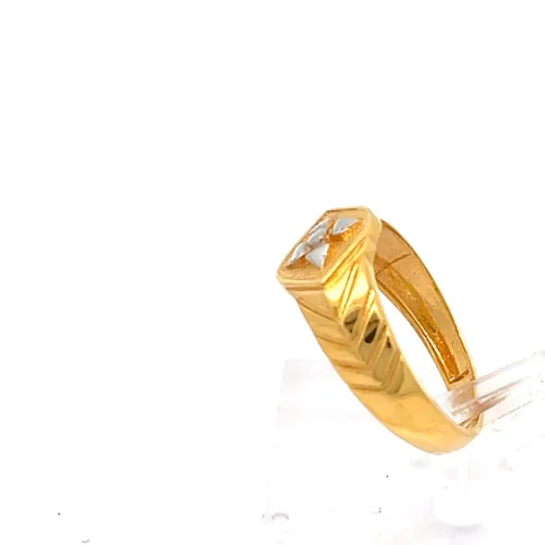 Radiant Chevron Ring - Left