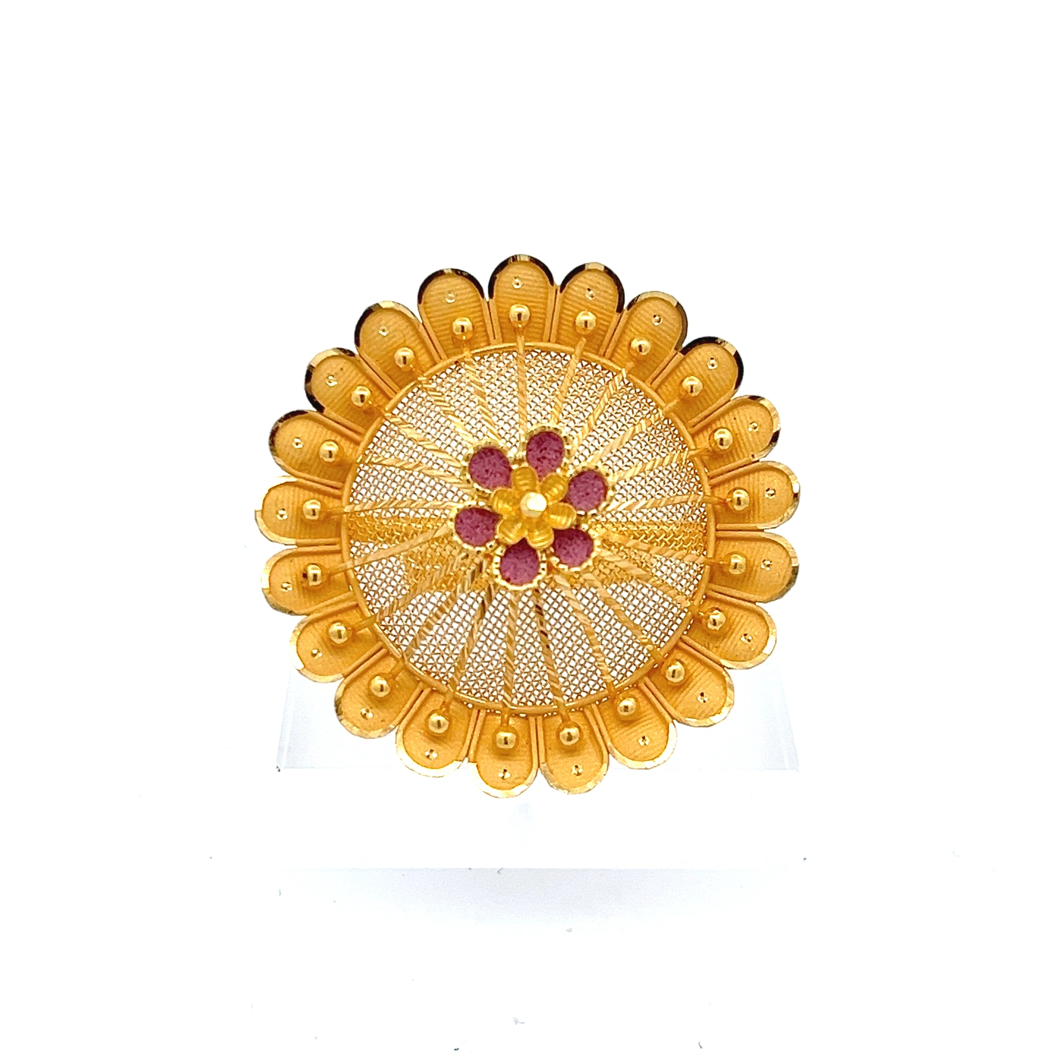 Lily Weave Ring | Mustafa Jewellery Singapore