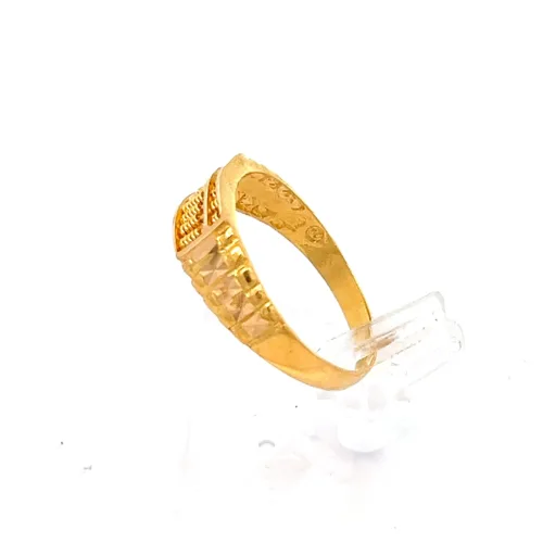 Abacus Scroll Ring - Left