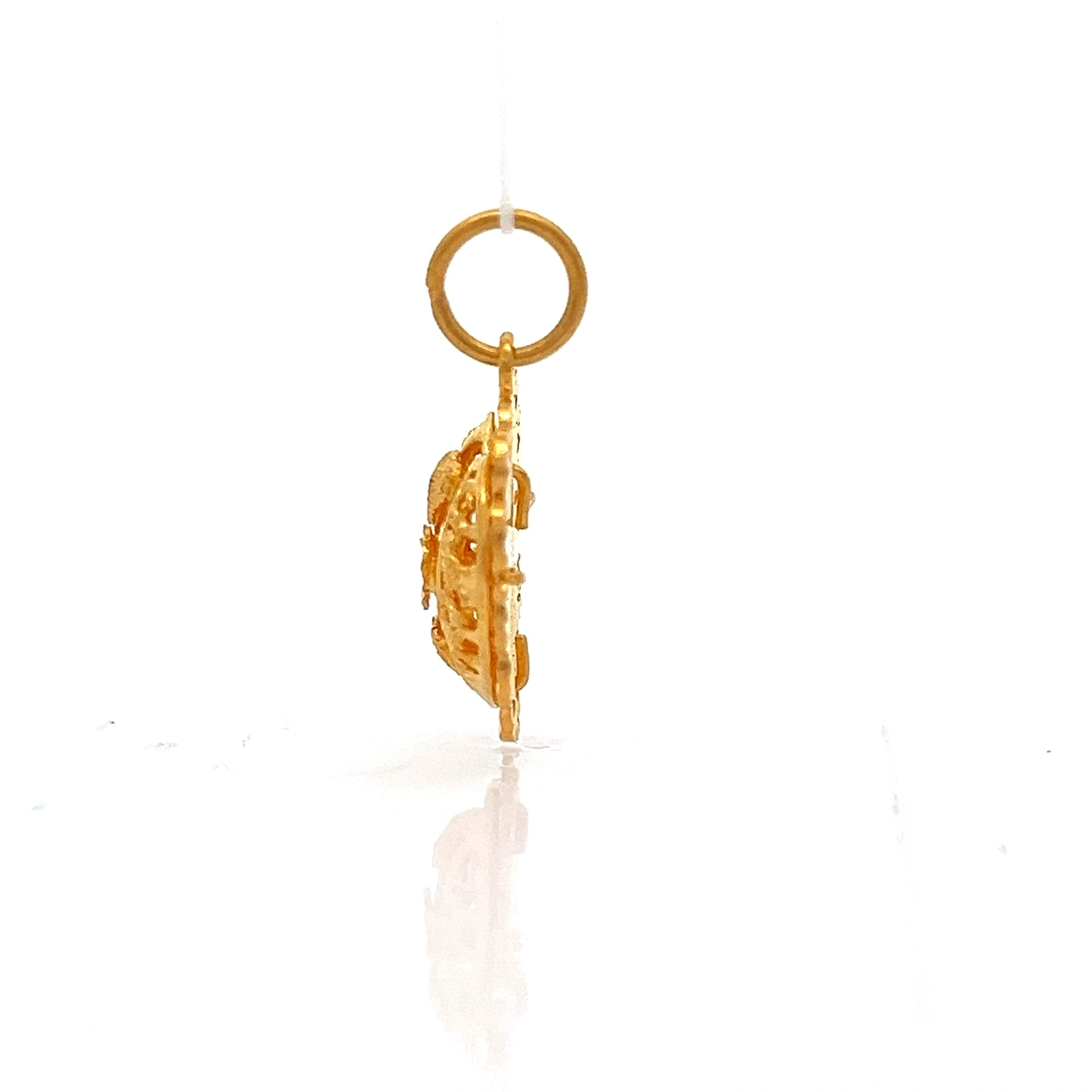 Eternal Love Heart Pendant - Left