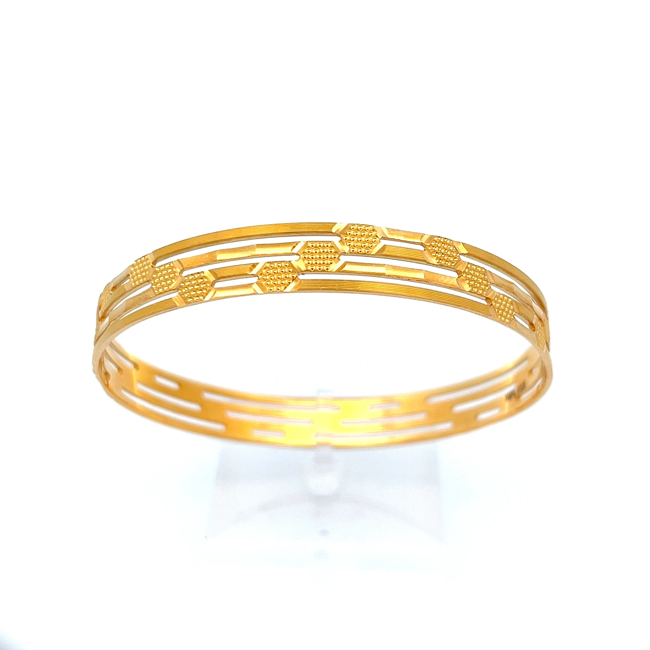 Petal Trinity Bangle | Mustafa Jewellery Singapore