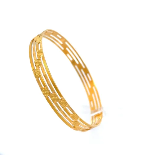 Petal Trinity Bangle - Left