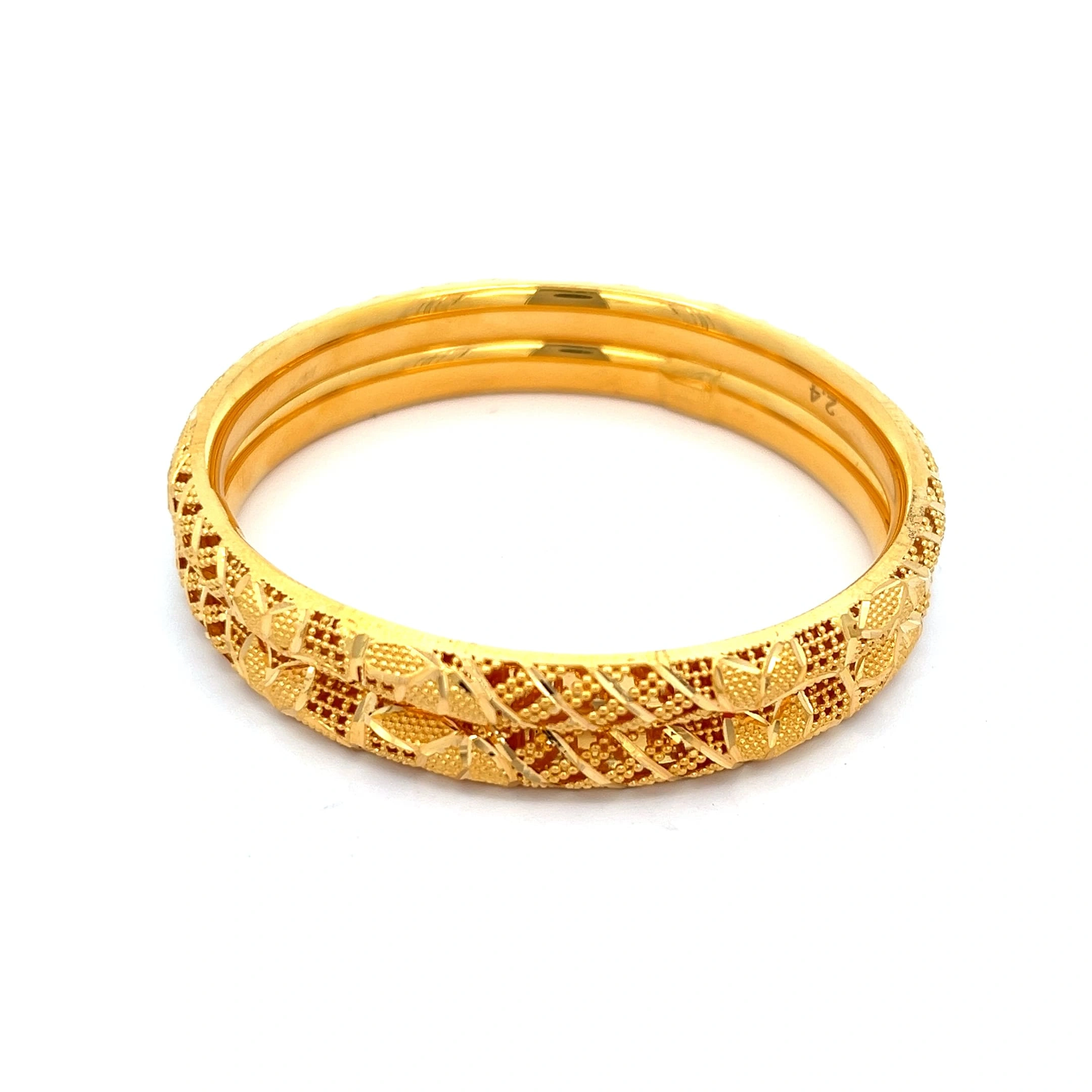 Heritage Glow Bangle | Mustafa Jewellery Singapore