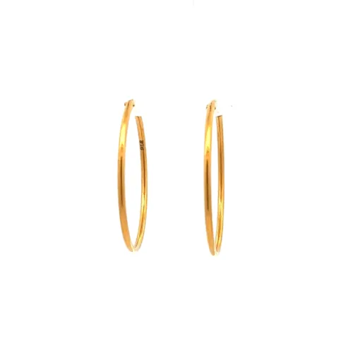 Radiant Loop Earrings | Mustafa Jewellery Singapore