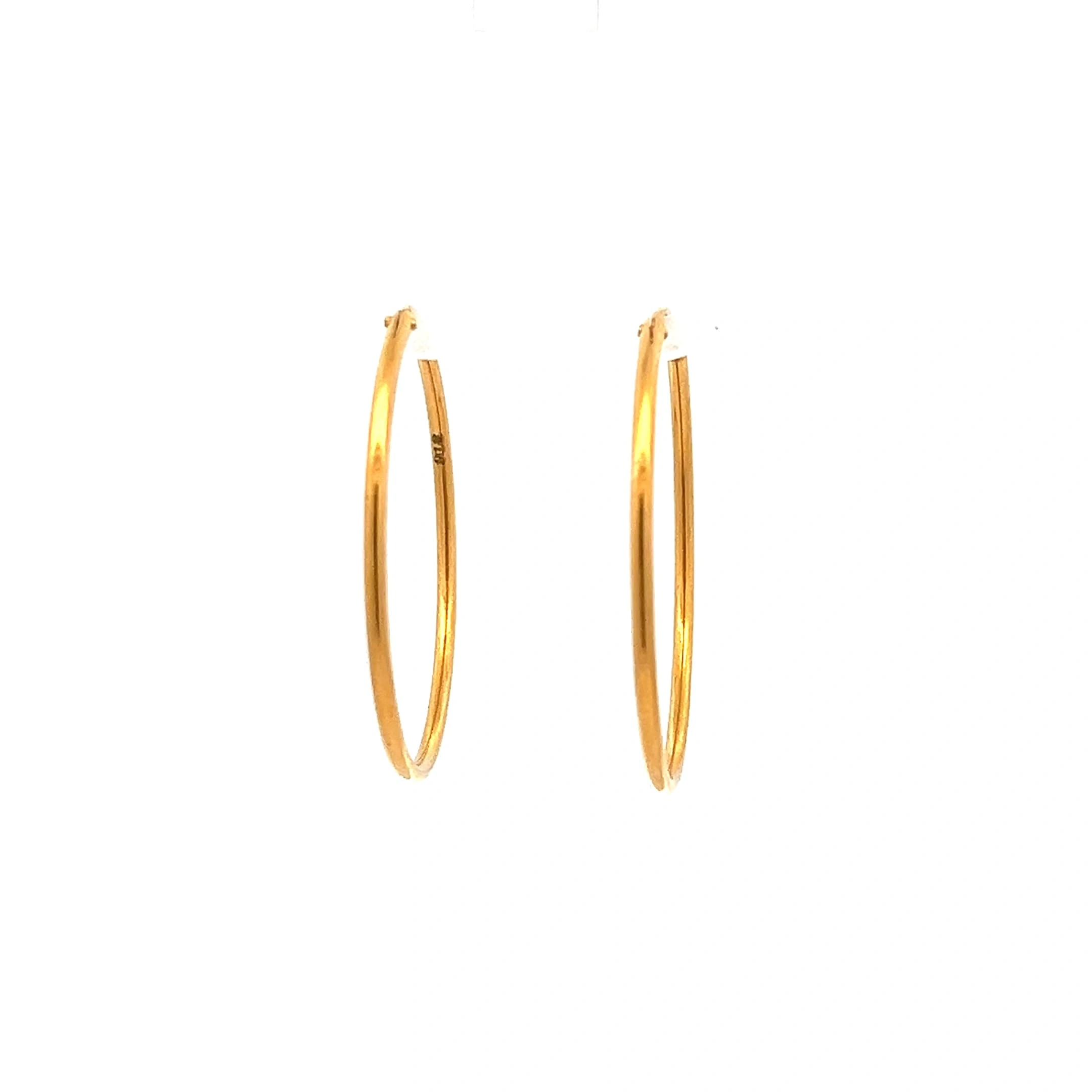 Radiant Loop Earrings | Mustafa Jewellery Singapore