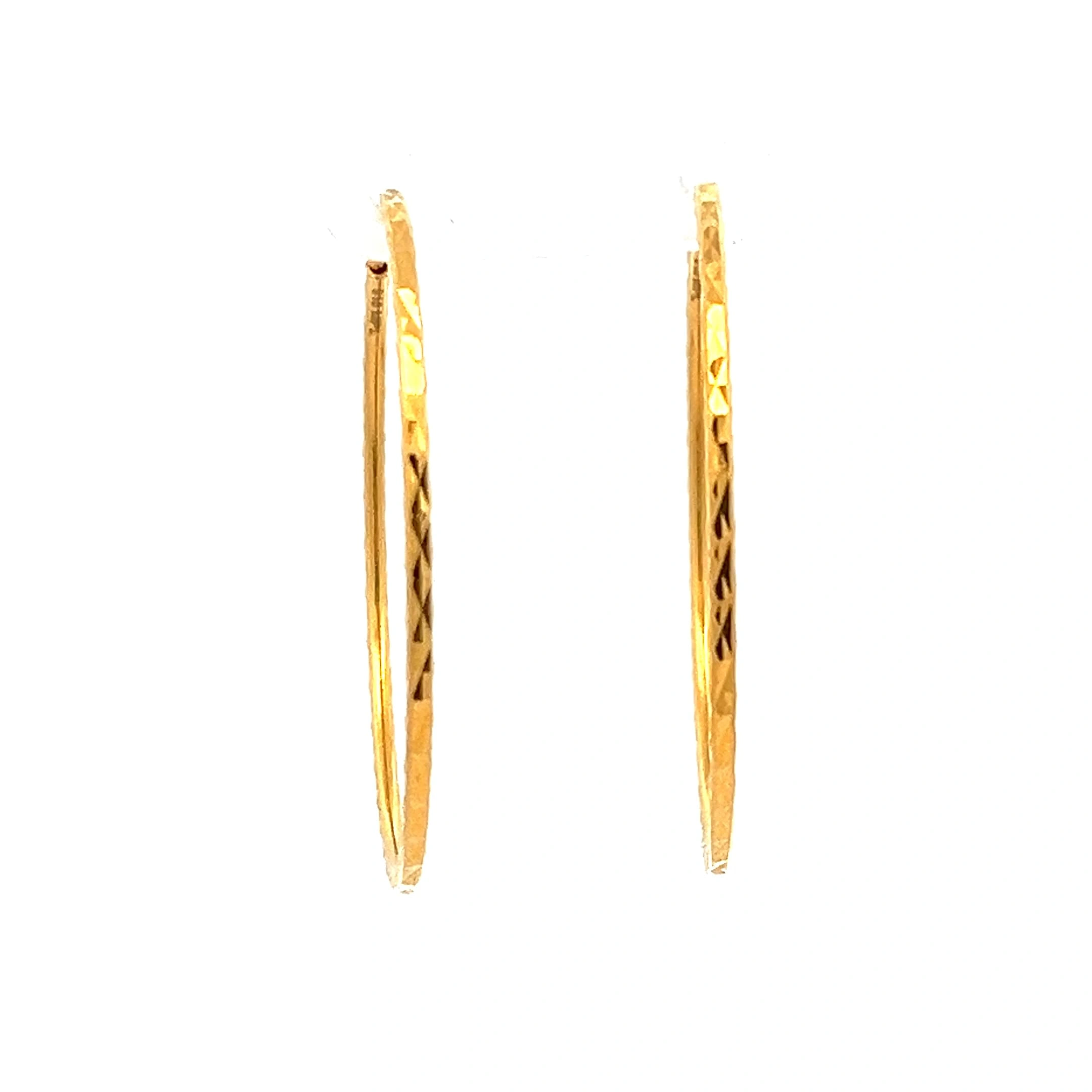 Luminous Weave Earrings | Mustafa Jewellery Singapore