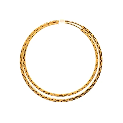 Luminous Weave Earrings - Left