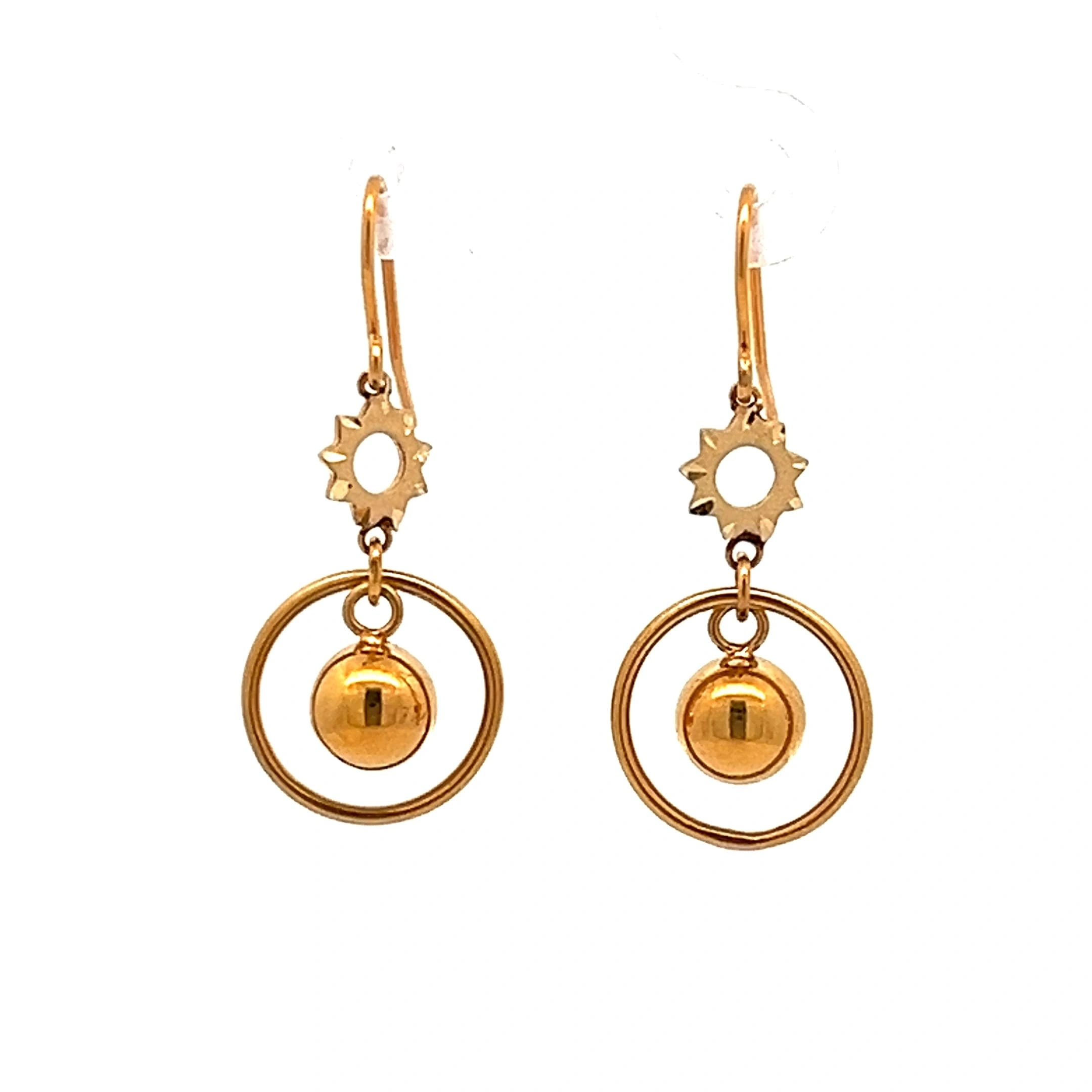 Rhea Gaia Earrings | Mustafa Jewellery Singapore