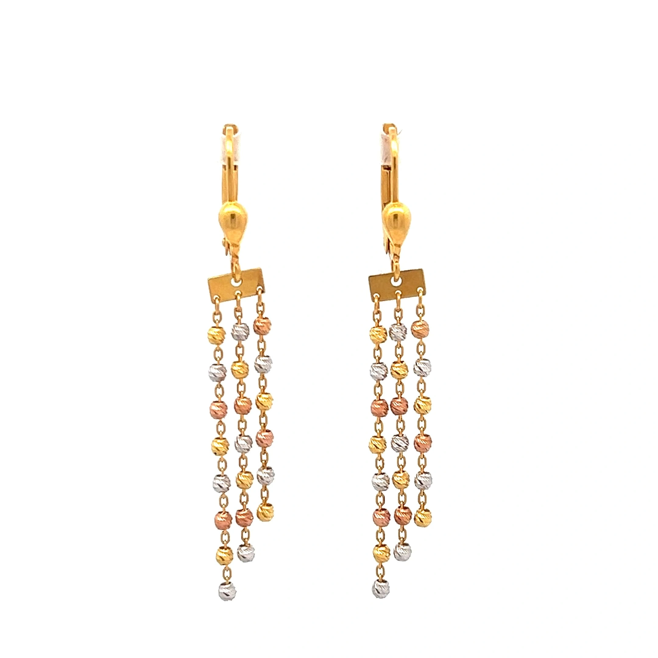 Athena Droplet Earrings | Mustafa Jewellery Singapore