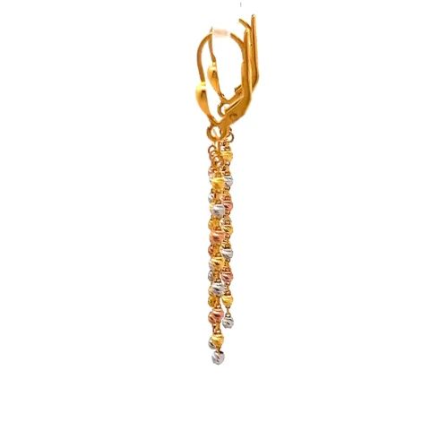 Starlight Tassel Earrings - Left