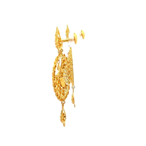 Maharani Chandbali Earrings - Left