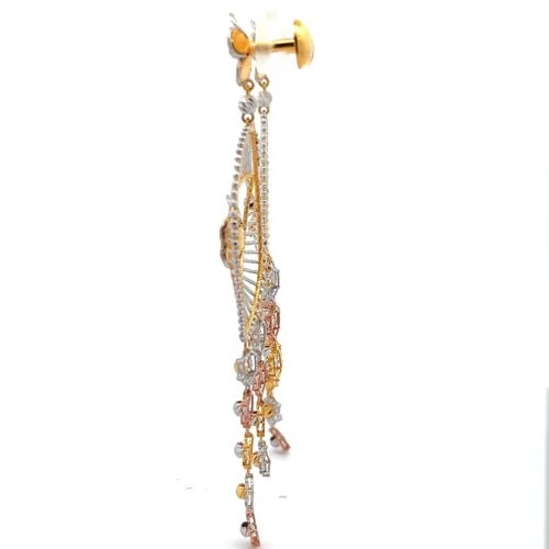 Aphrodite Petal Earrings - Left