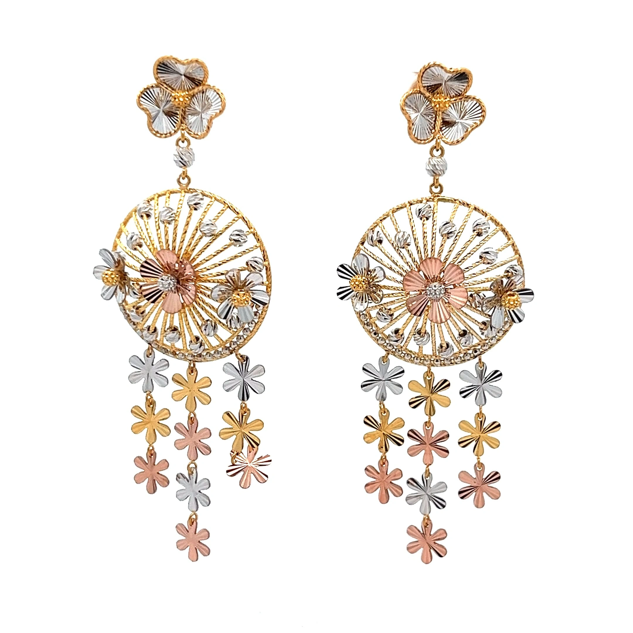 Apollo Twist Earrings | Mustafa Jewellery Singapore