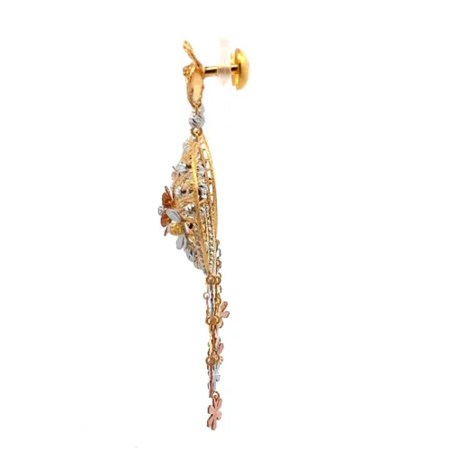 Apollo Twist Earrings - Left