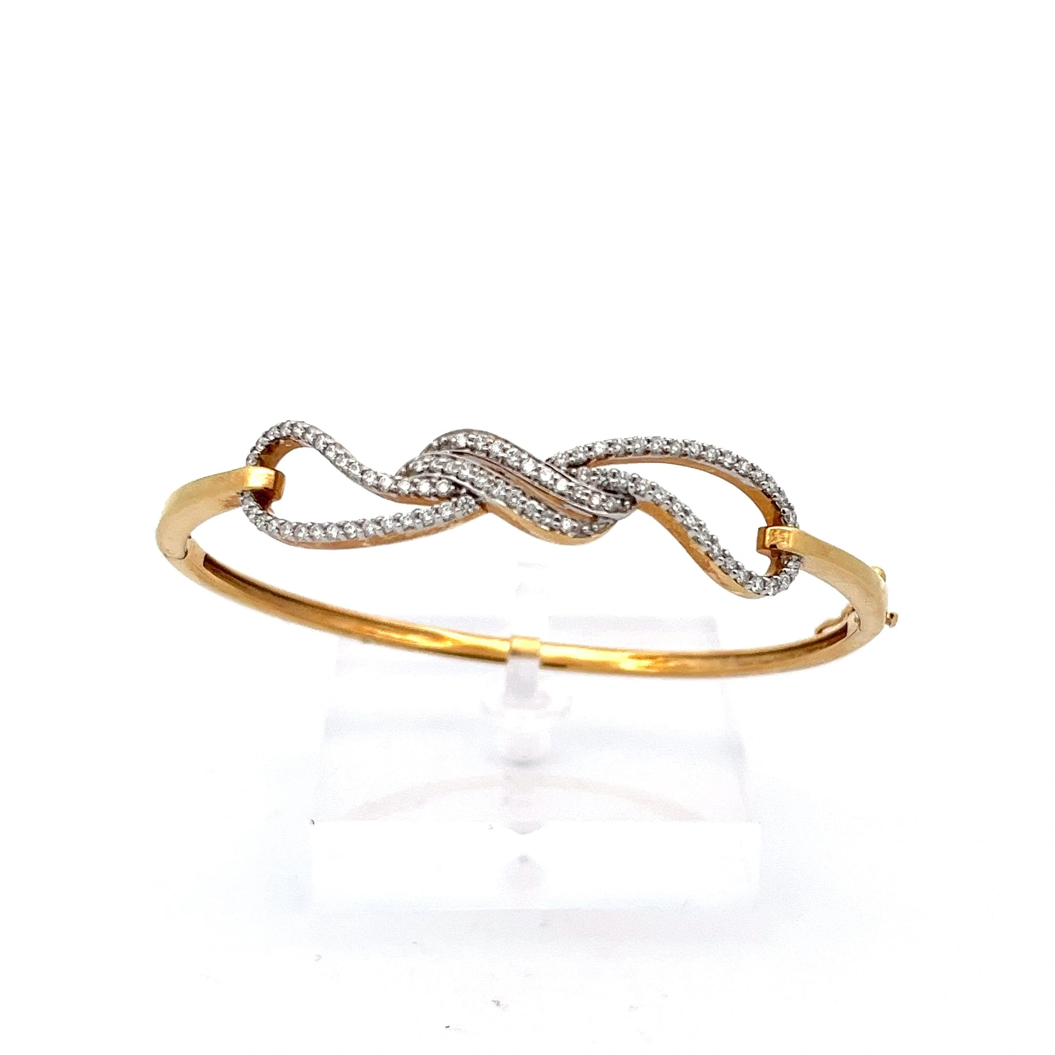 Dazzling Aura Bangle | Mustafa Jewellery Singapore