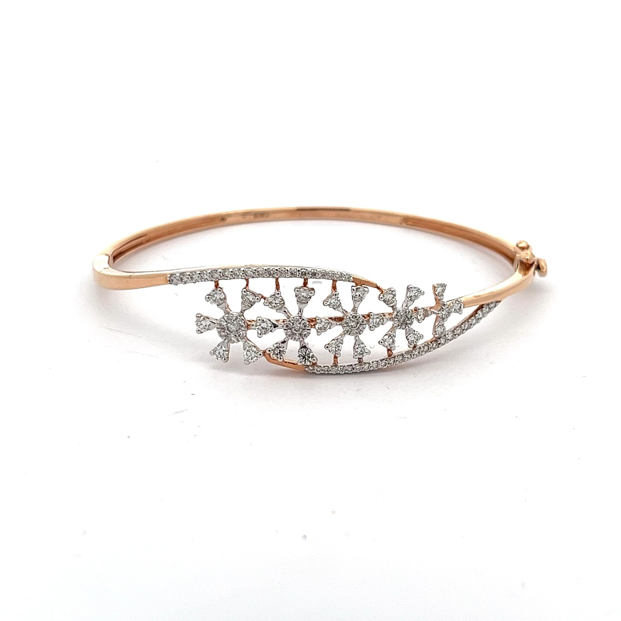 Grandeur Pave Bangle | Mustafa Jewellery Singapore