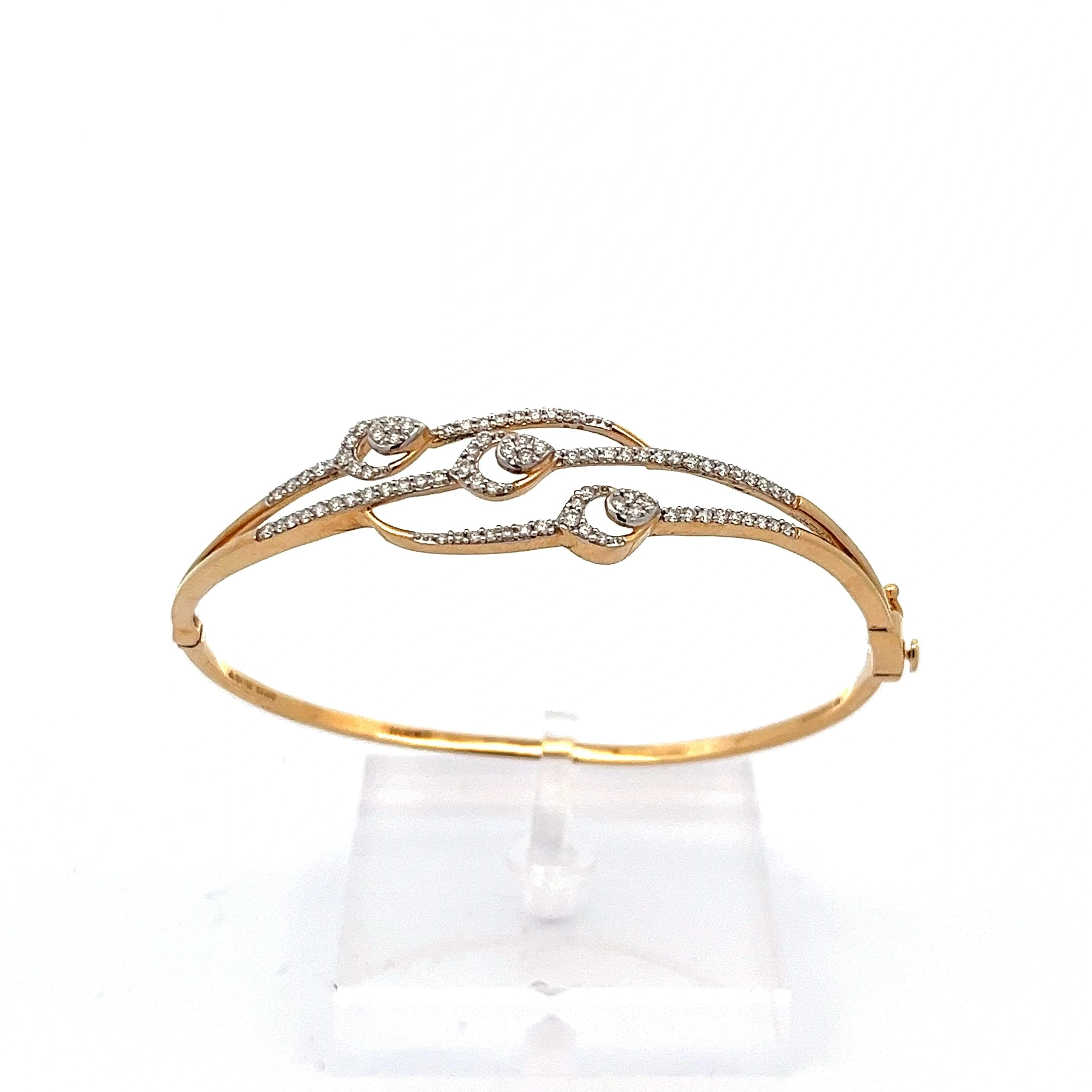 Serpentine Embrace Bangle | Mustafa Jewellery Singapore