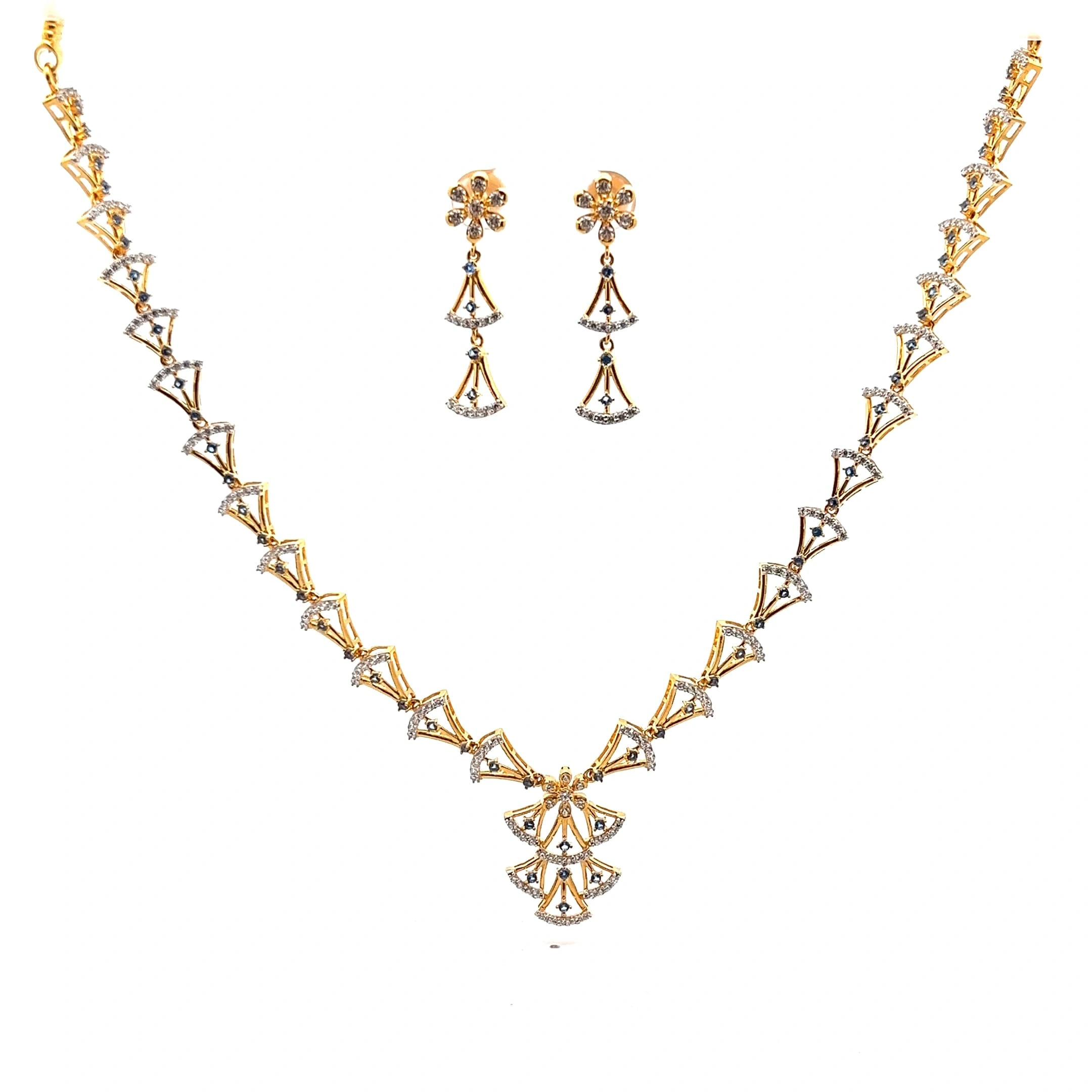 Celestial Lapis Necklace | Mustafa Jewellery Singapore