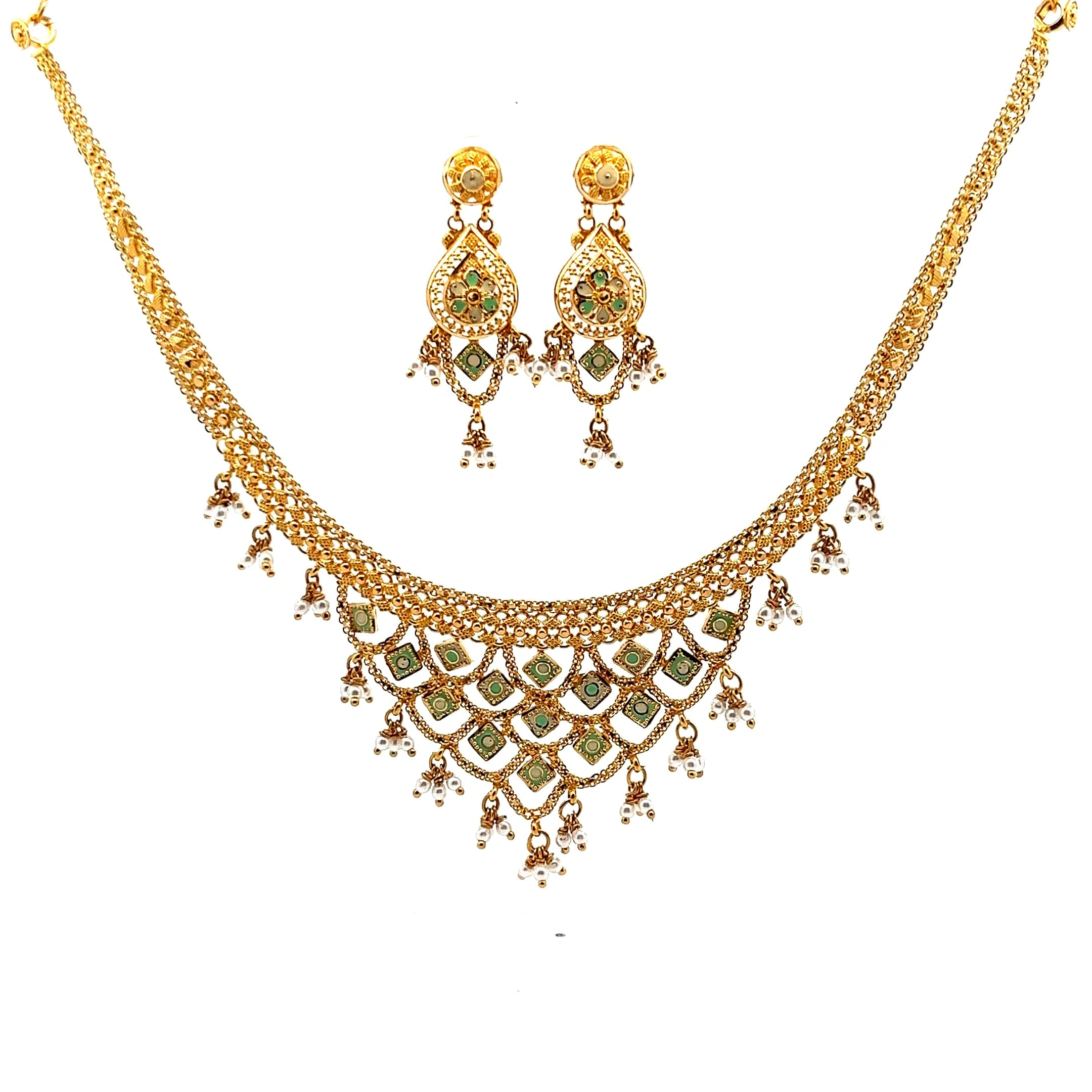Vanguard Prism Necklace | Mustafa Jewellery Singapore