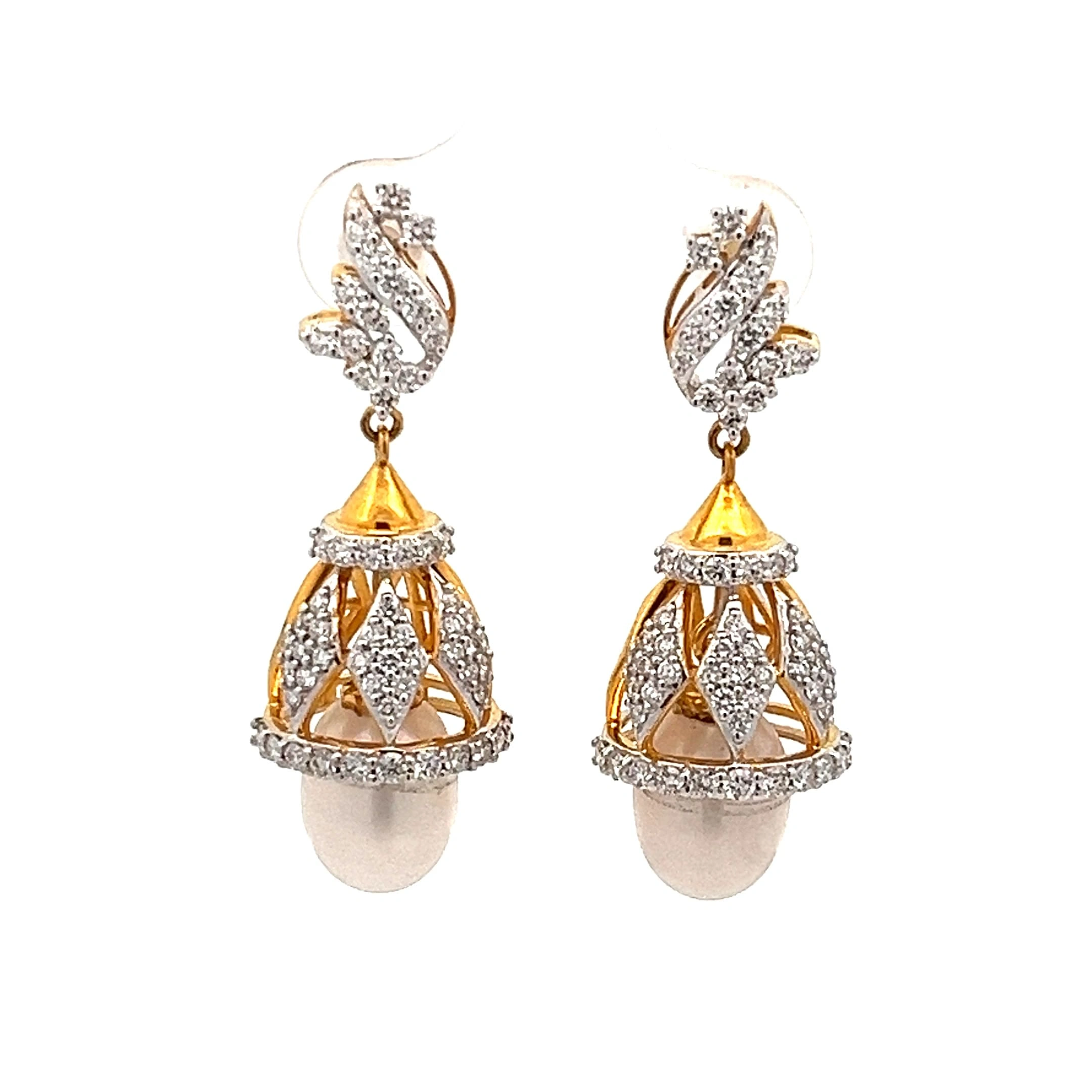 Temple Bell Earrings | Mustafa Jewellery Singapore